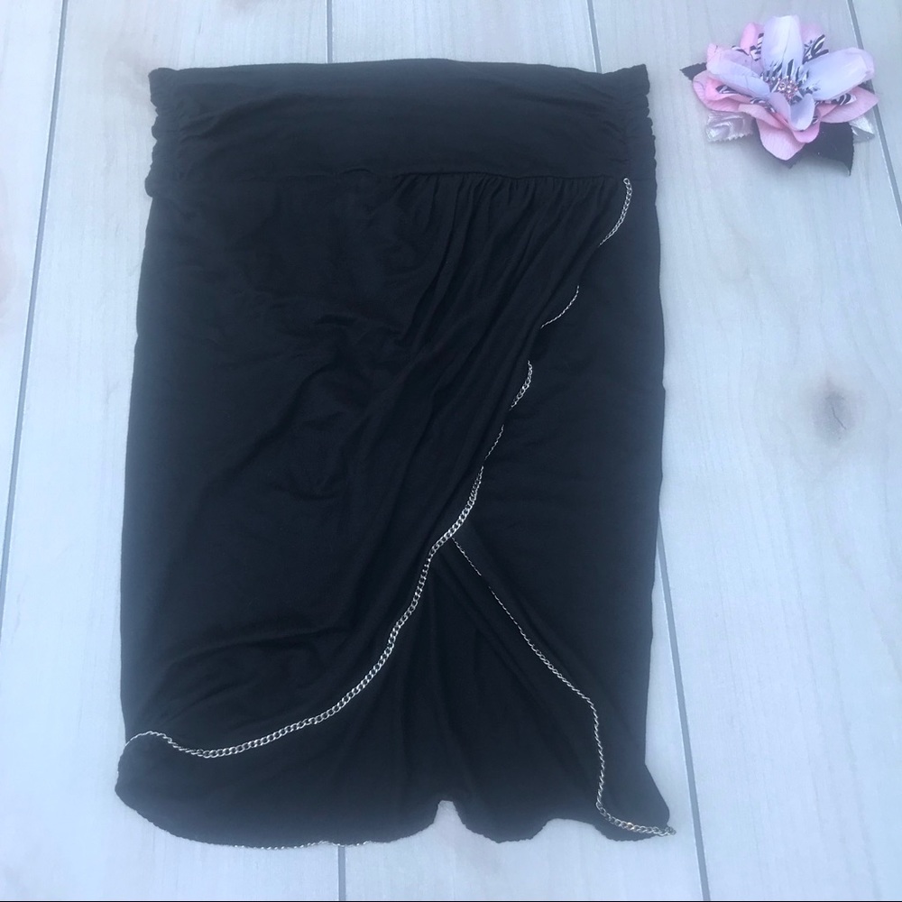 FINAL 💰⬇️ Knee Length Black Wrap Skirt M